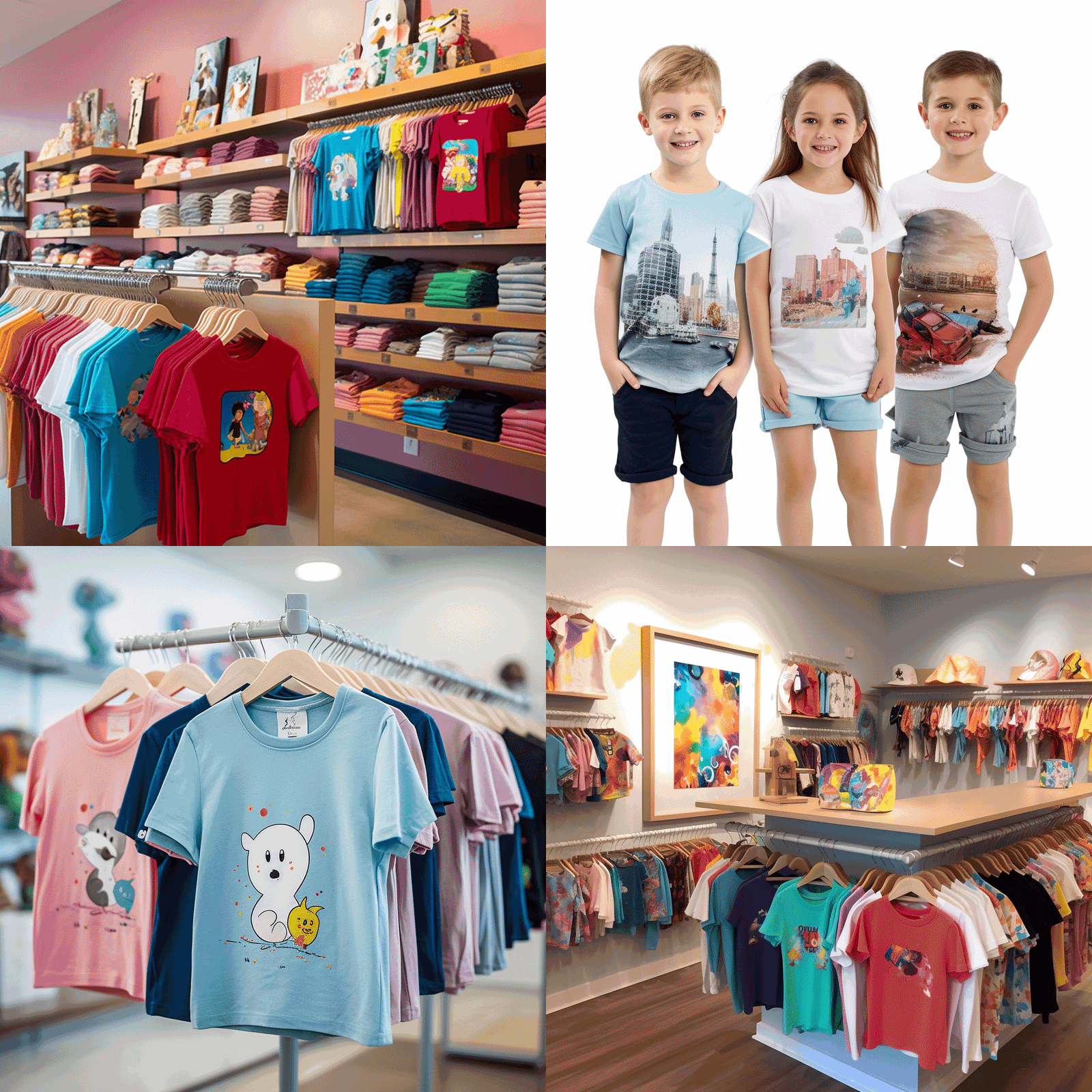 A4 ROLL DTF Printer Customized children’s clothing business